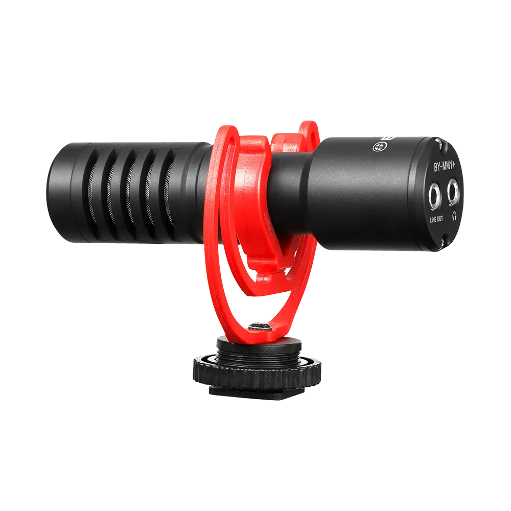 BOYA BY-MM1+ - Shotgun Camera Mic for Vlogging BOYA BY-MM1+ - Shotgun Camera Mic for Vlogging