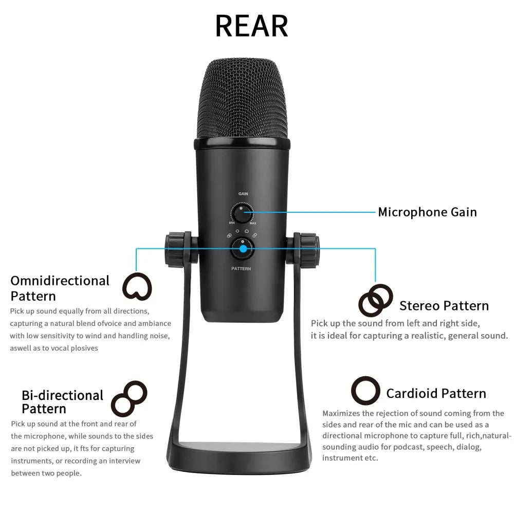 BY-PM700 USB MICROPHONE