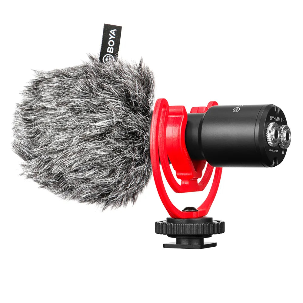 BOYA BY-MM1+ - Shotgun Camera Mic for Vlogging BOYA BY-MM1+ - Shotgun Camera Mic for Vlogging