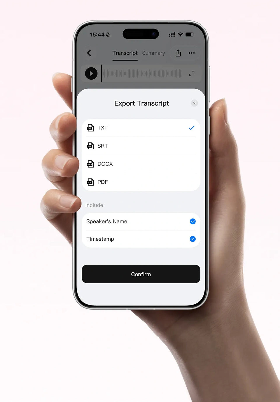 

  ④ Export and Share Anywhere



