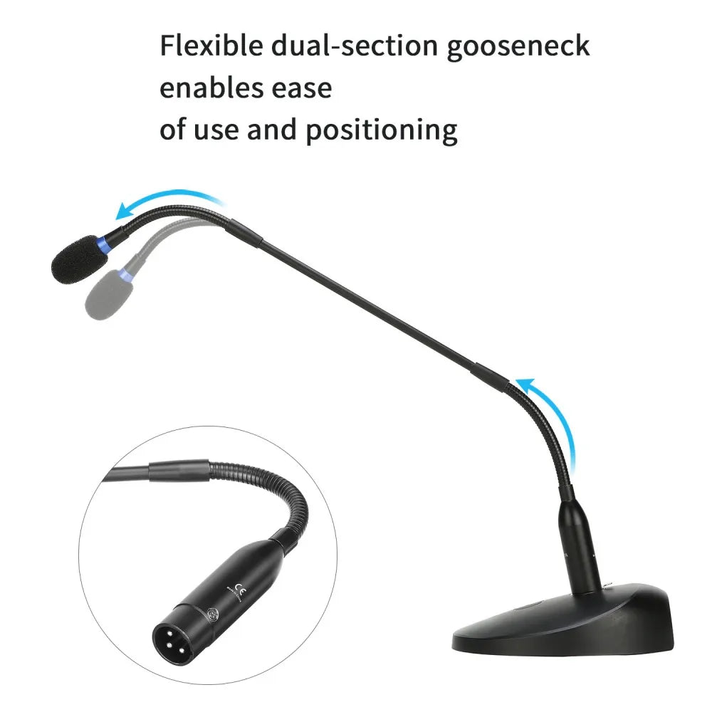 BY-GM18C Desktop Gooseneck Condenser Conference Microphone