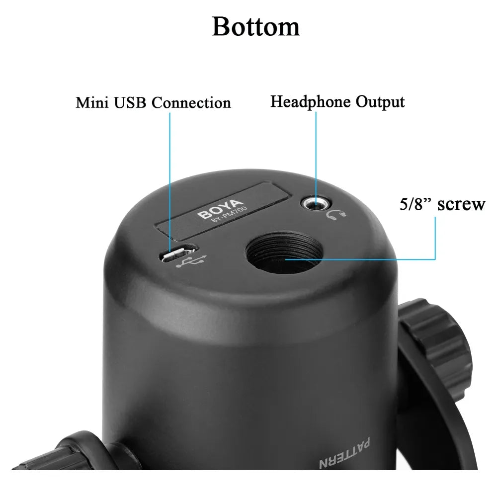 BY-PM700 | Microphone USB