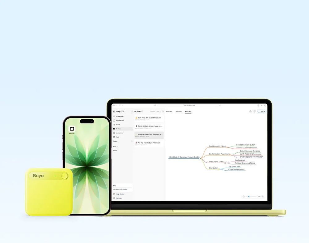 Boya OS App Cross-Device Sync