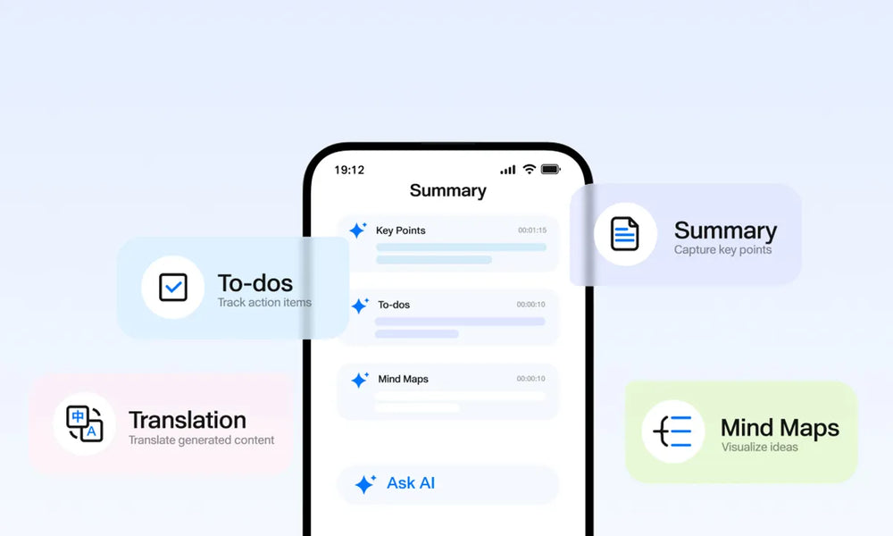 AI Transcription &amp; Summary &amp; ASK AI