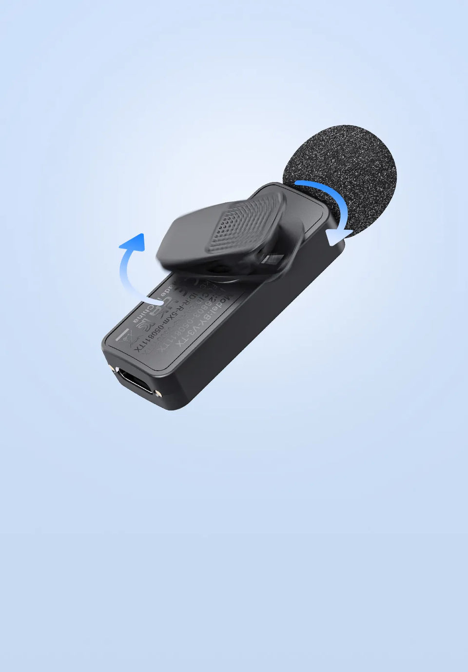 360° Rotating clip