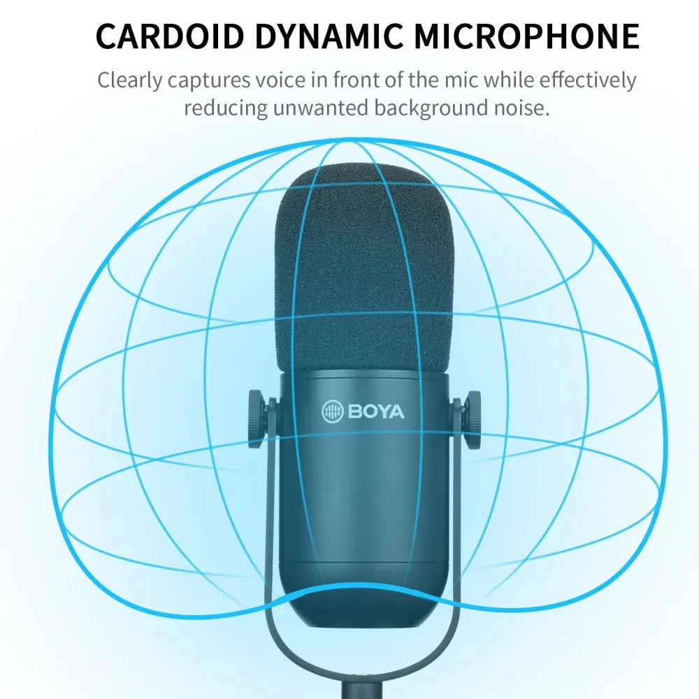 BY-DM500 Dynamic Broadcasting Microphone