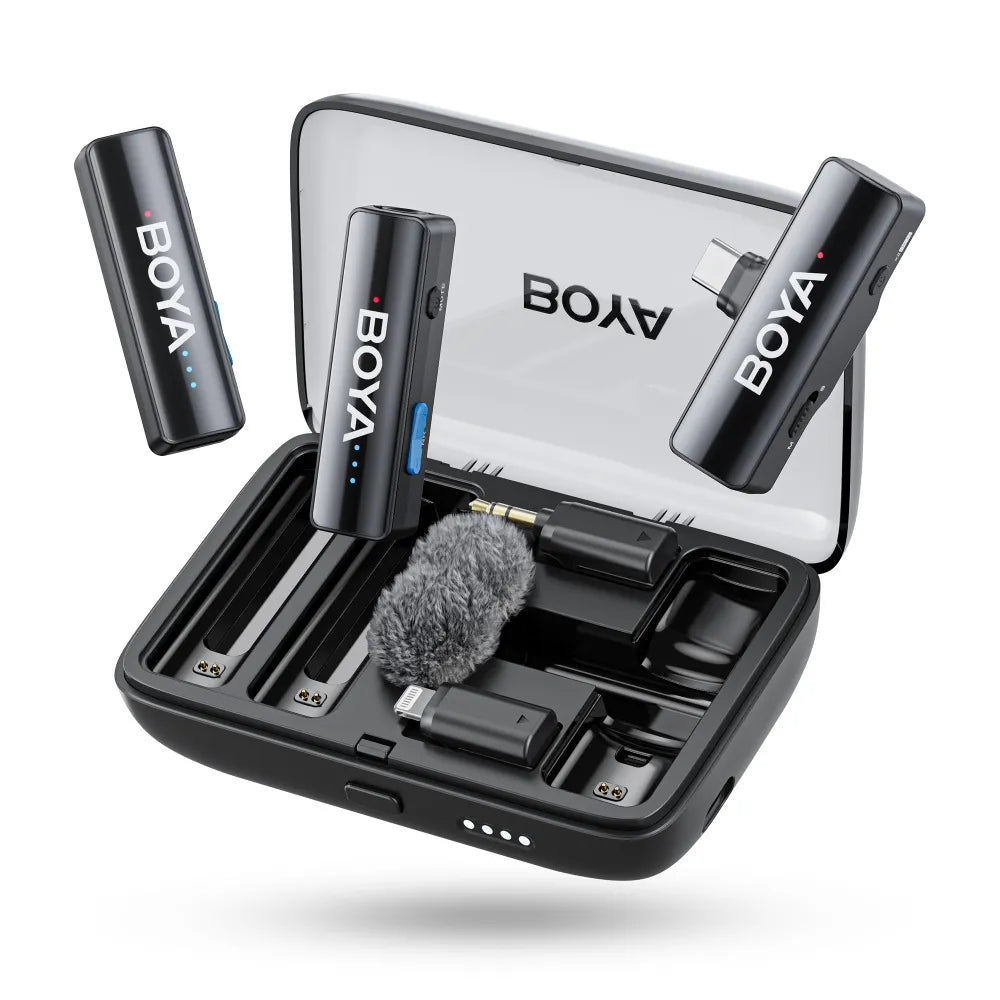 BOYALINK 2 Ultracompact 2.4GHz Dual-Channel Wireless Microphone System