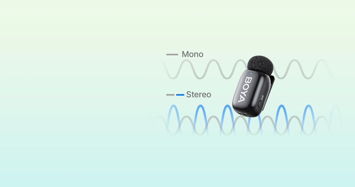 
  Flexible Mono &amp; Stereo Recording


