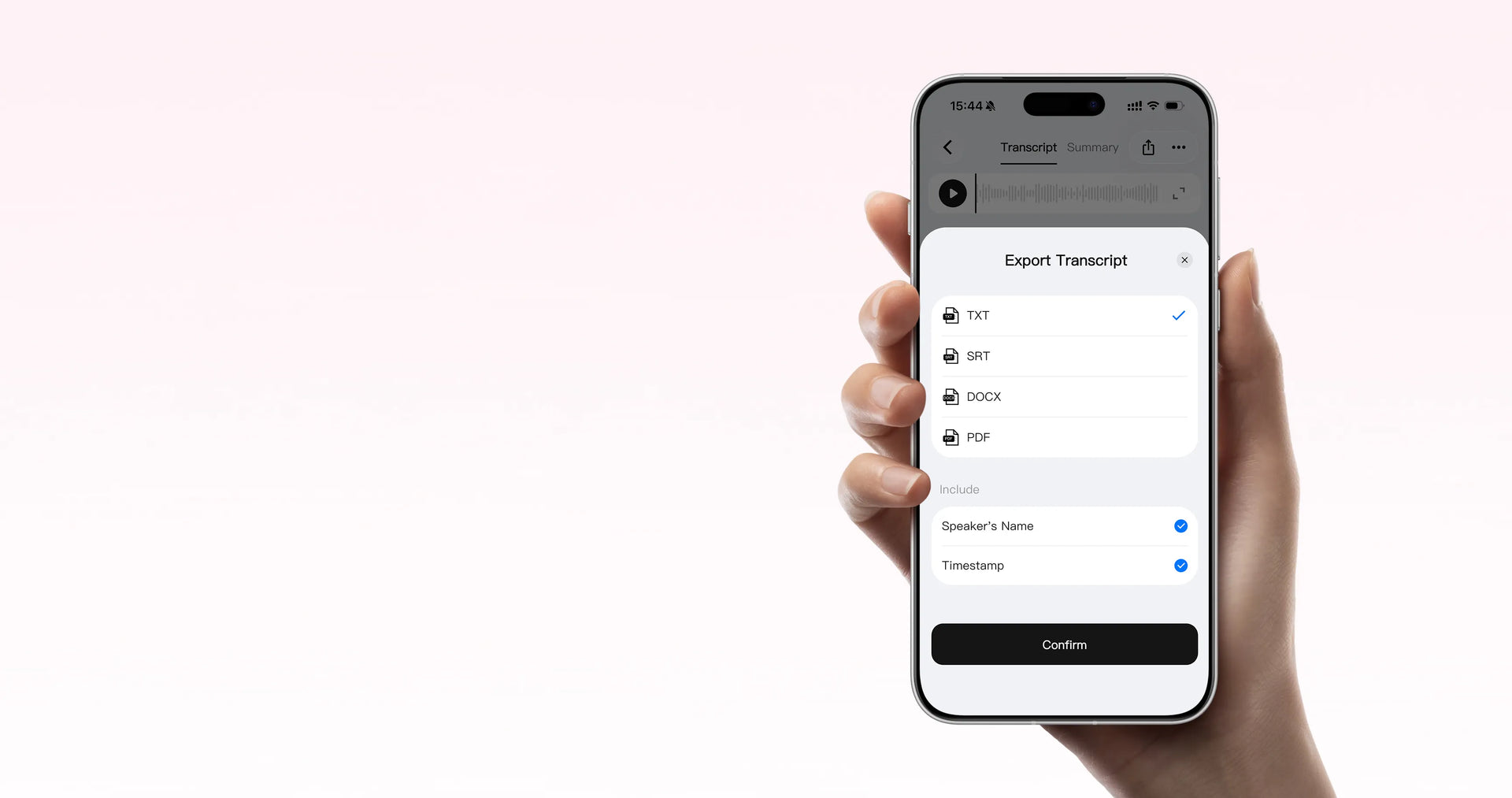 

  ④ Export and Share Anywhere



