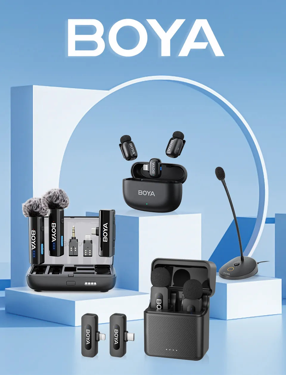 Boya Library BOYA Store - Wireless , Wired & Studio Microphone