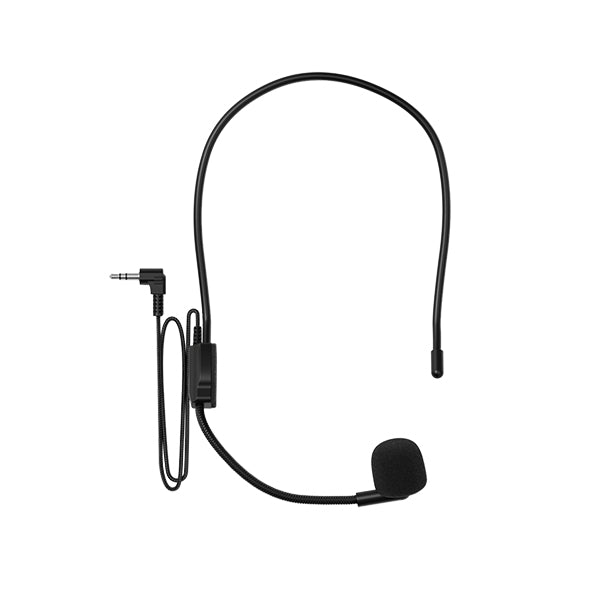 Wired headset microphone