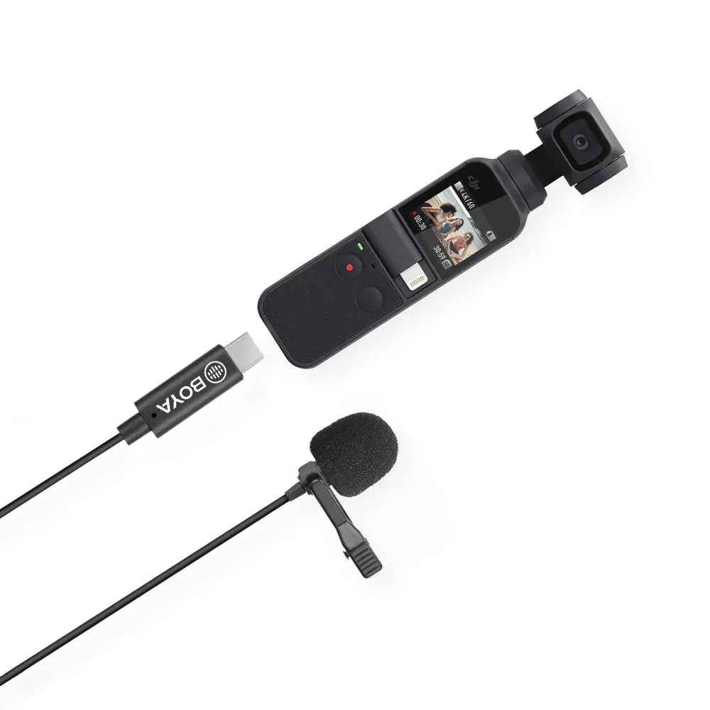 BY-M3-0P Clip-on Digital Lavalier Microphonefor DJ OSMO™ Pocket