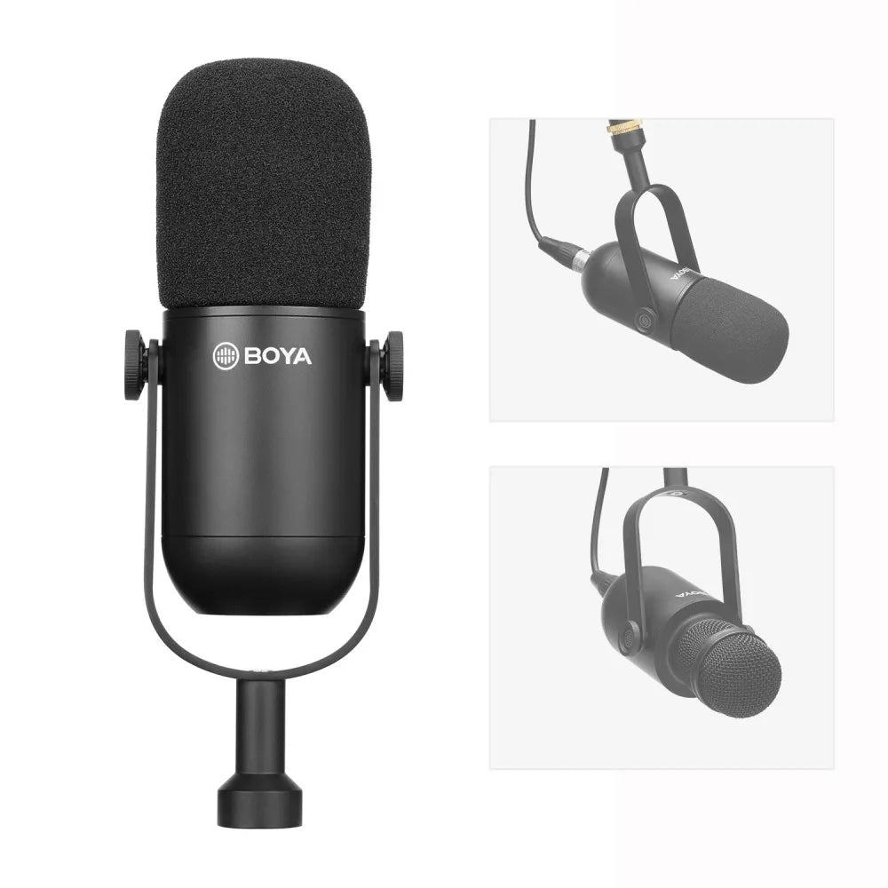 BY-DM500 | Dynamic Broadcasting Microphone