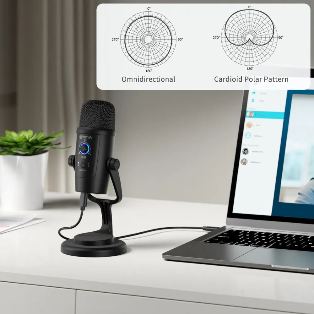 BY-PM500W Wired/Wireless Dual-Function Microphone