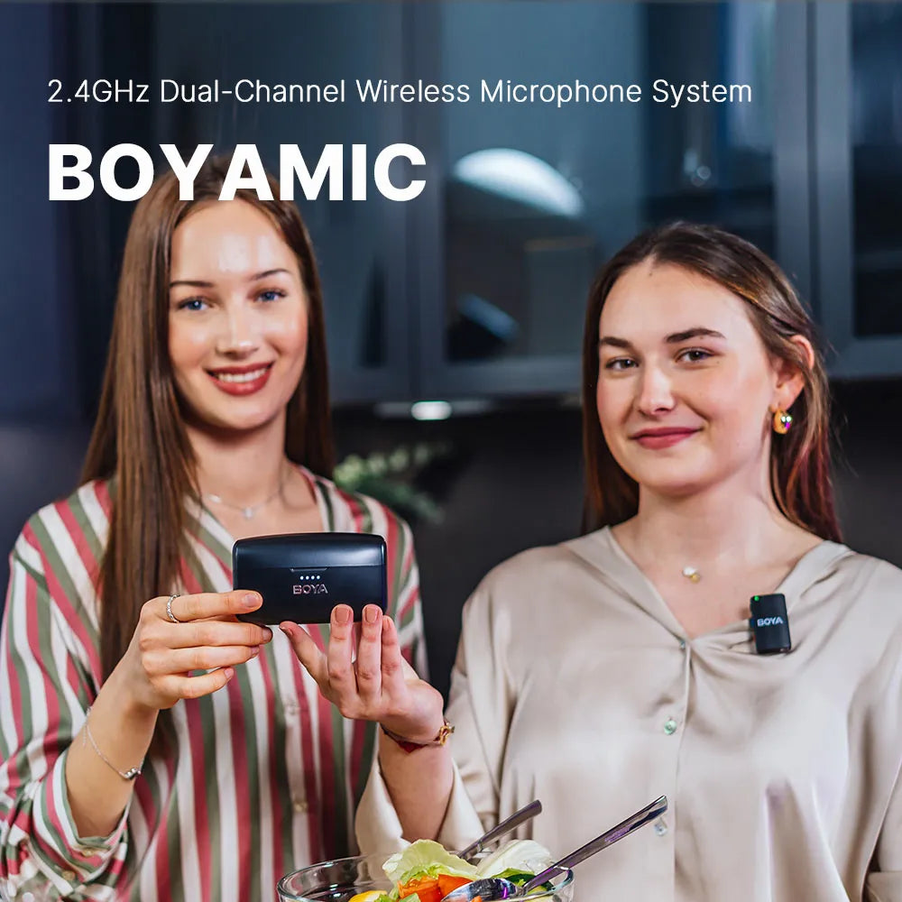 Boyamic | Sonido sin compromisos. Grabación sin distracciones.
