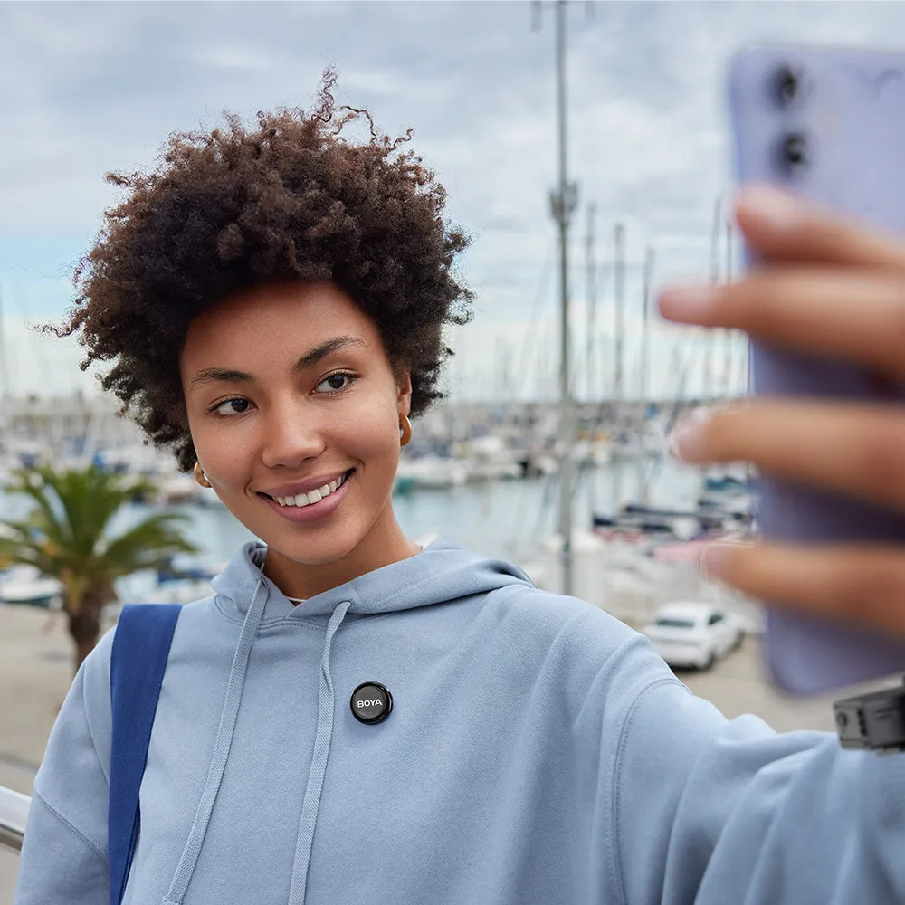 BOYALINK 3 | AI-Powered Button-Sized Wireless Microphone
