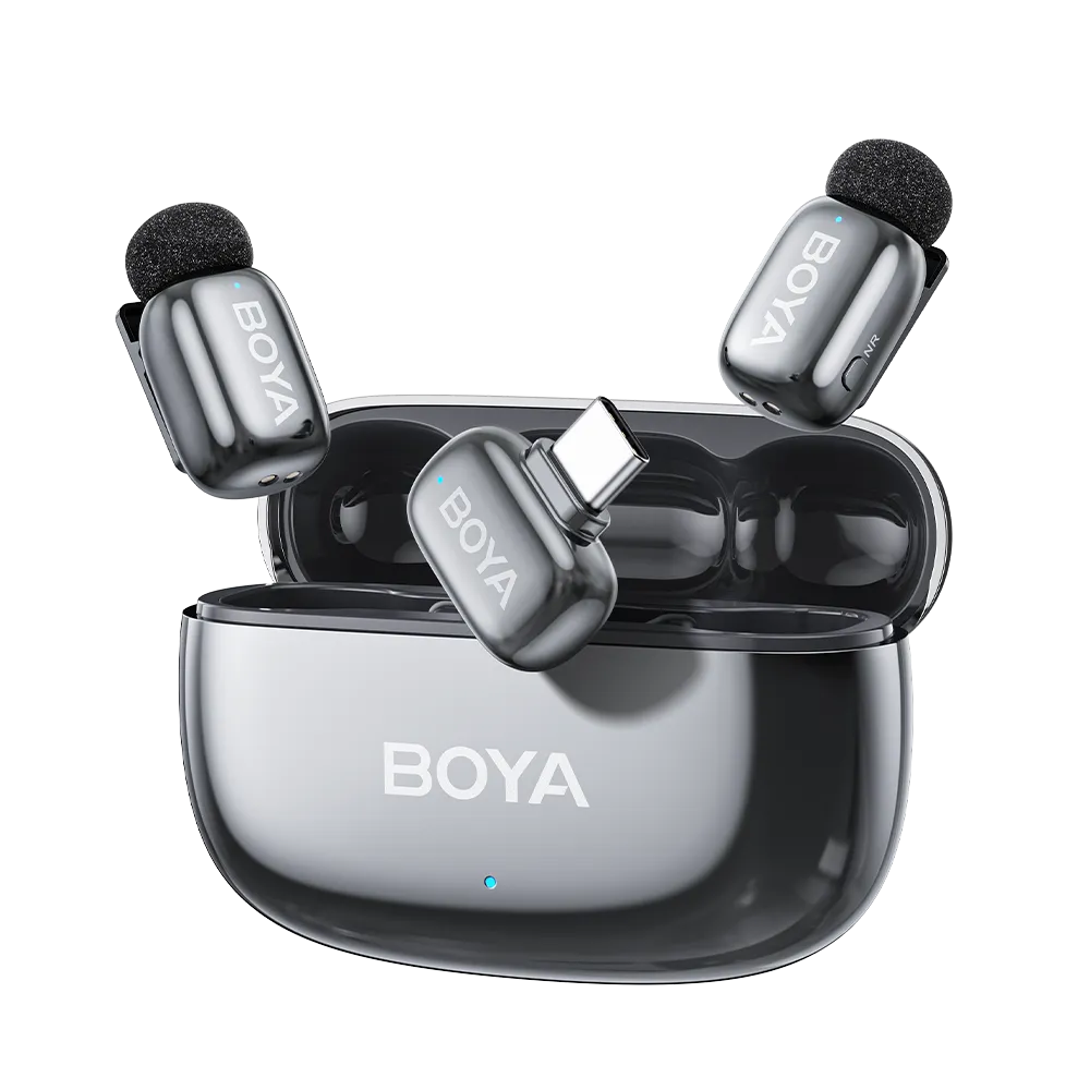 BOYA mini 2 - Upgraded Super Mini Wireless Microphone BOYA mini 2 - Upgraded Super Mini Wireless Microphone