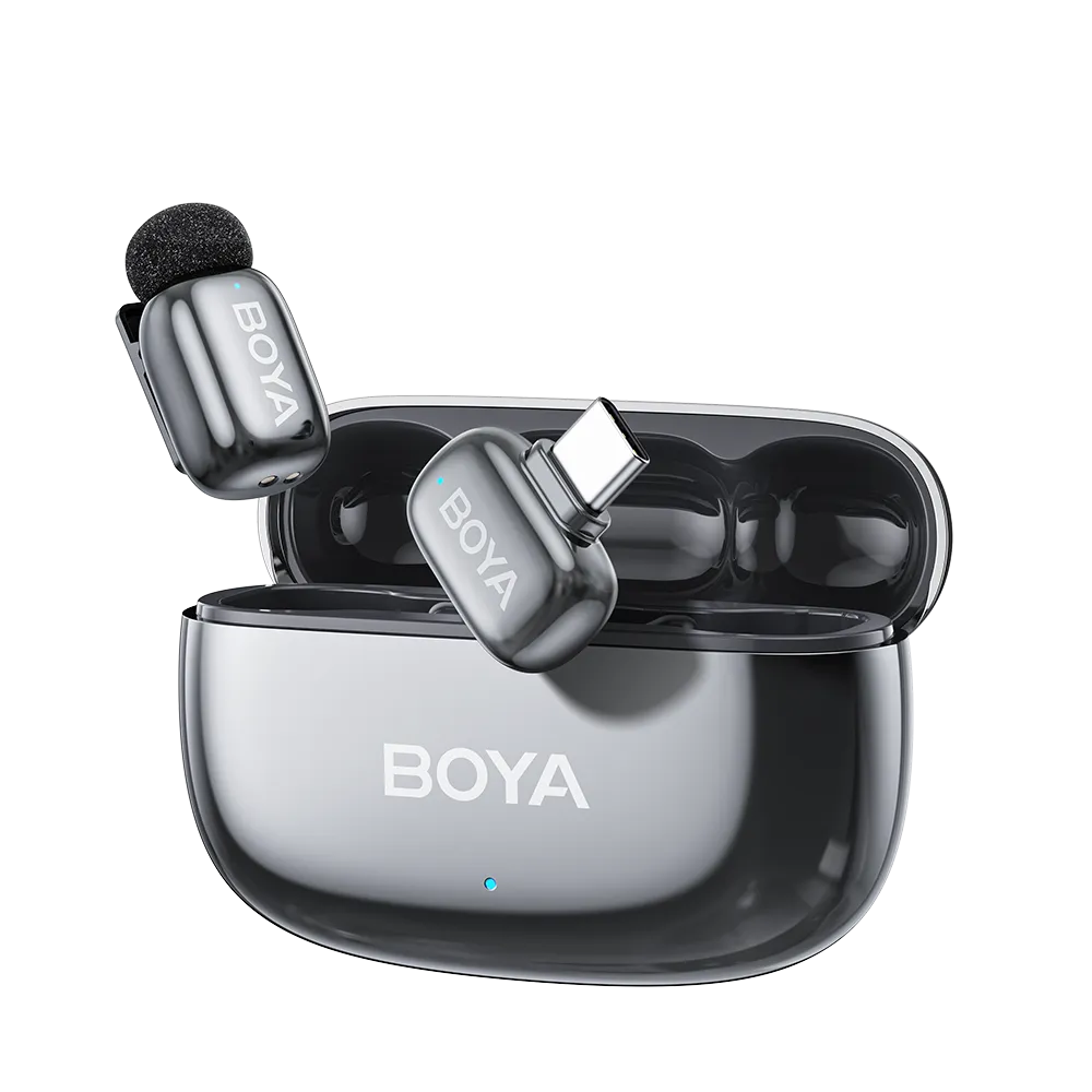 BOYA mini 2 - Upgraded Super Mini Wireless Microphone BOYA mini 2 - Upgraded Super Mini Wireless Microphone