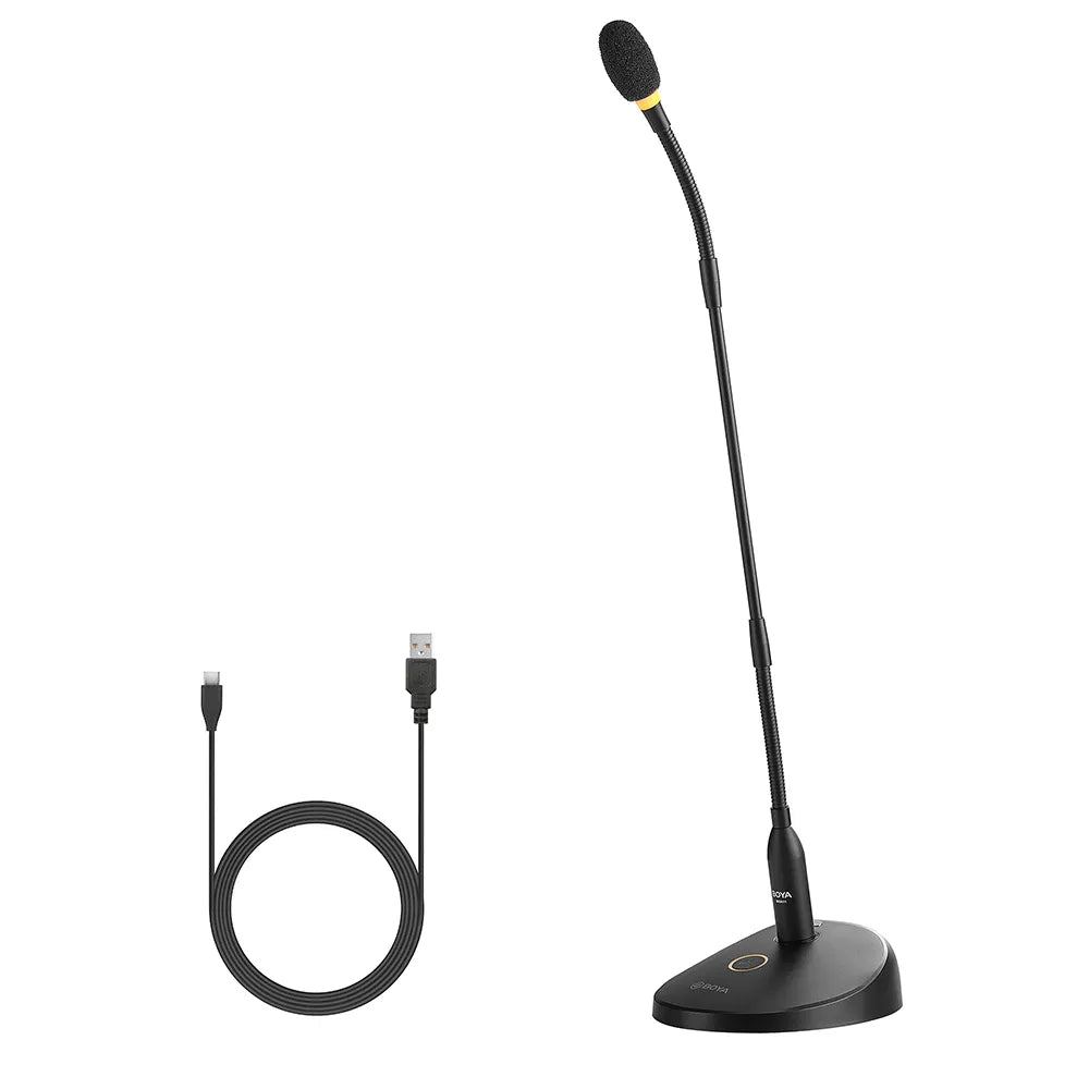 BY-GM18CU Desktop Gooseneck Condenser Conference Microphone