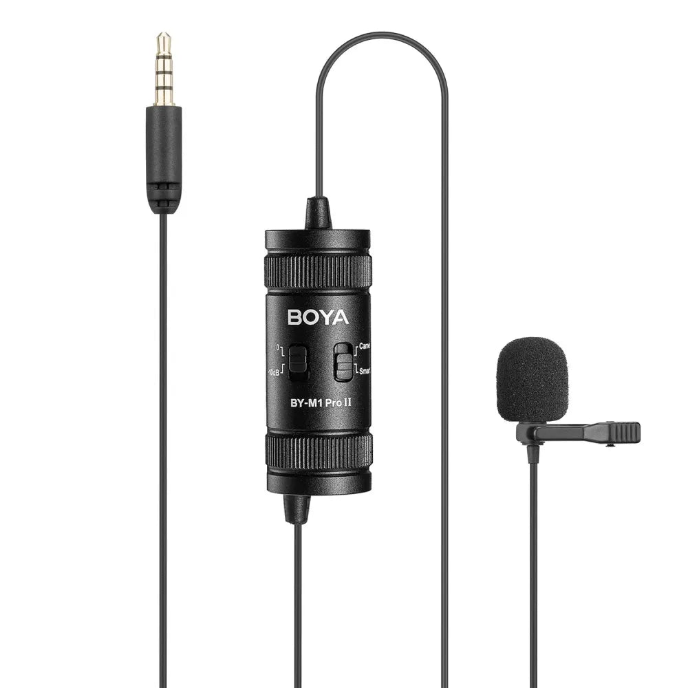 BY-M1 Pro ll | Micrófono universal lavalier