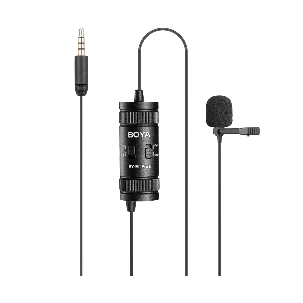 BY-M1 Pro ll | Microphone Universal Lavalier