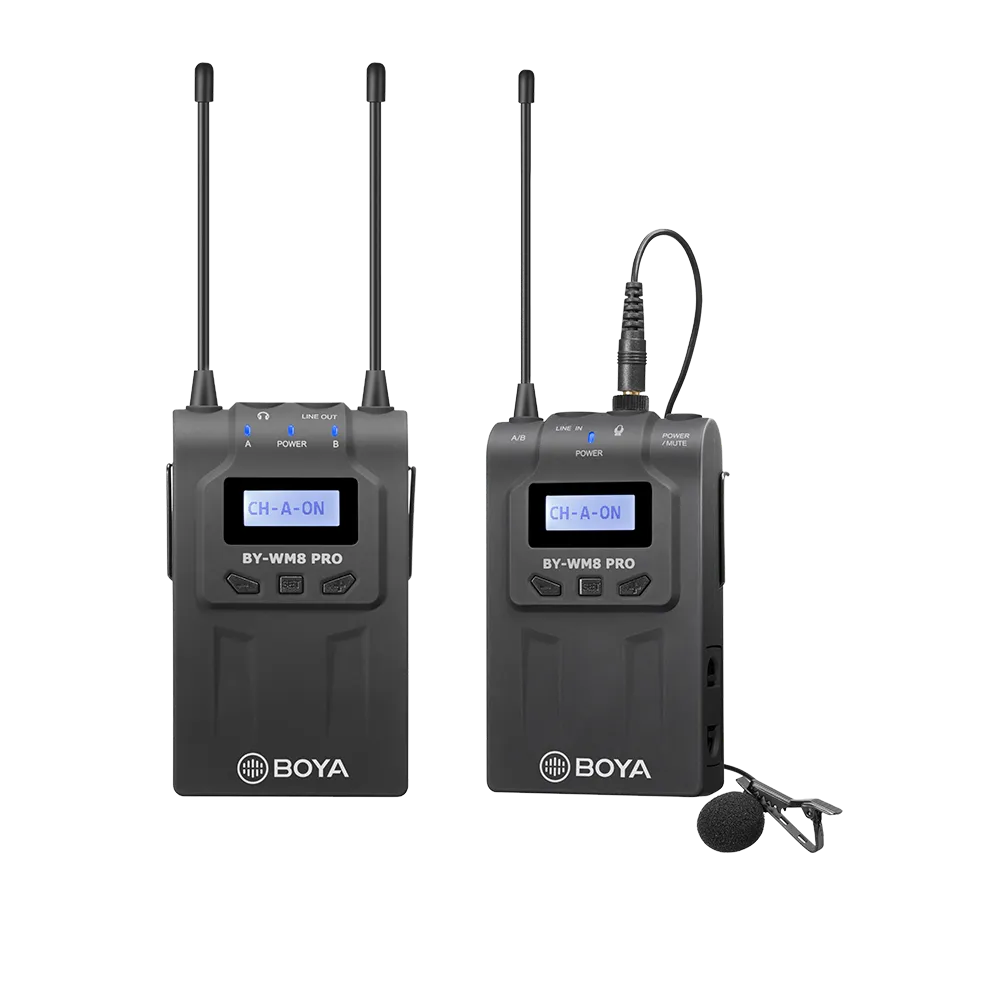 BY-WM8 Pro-K | UHF Wireless Microphone Series