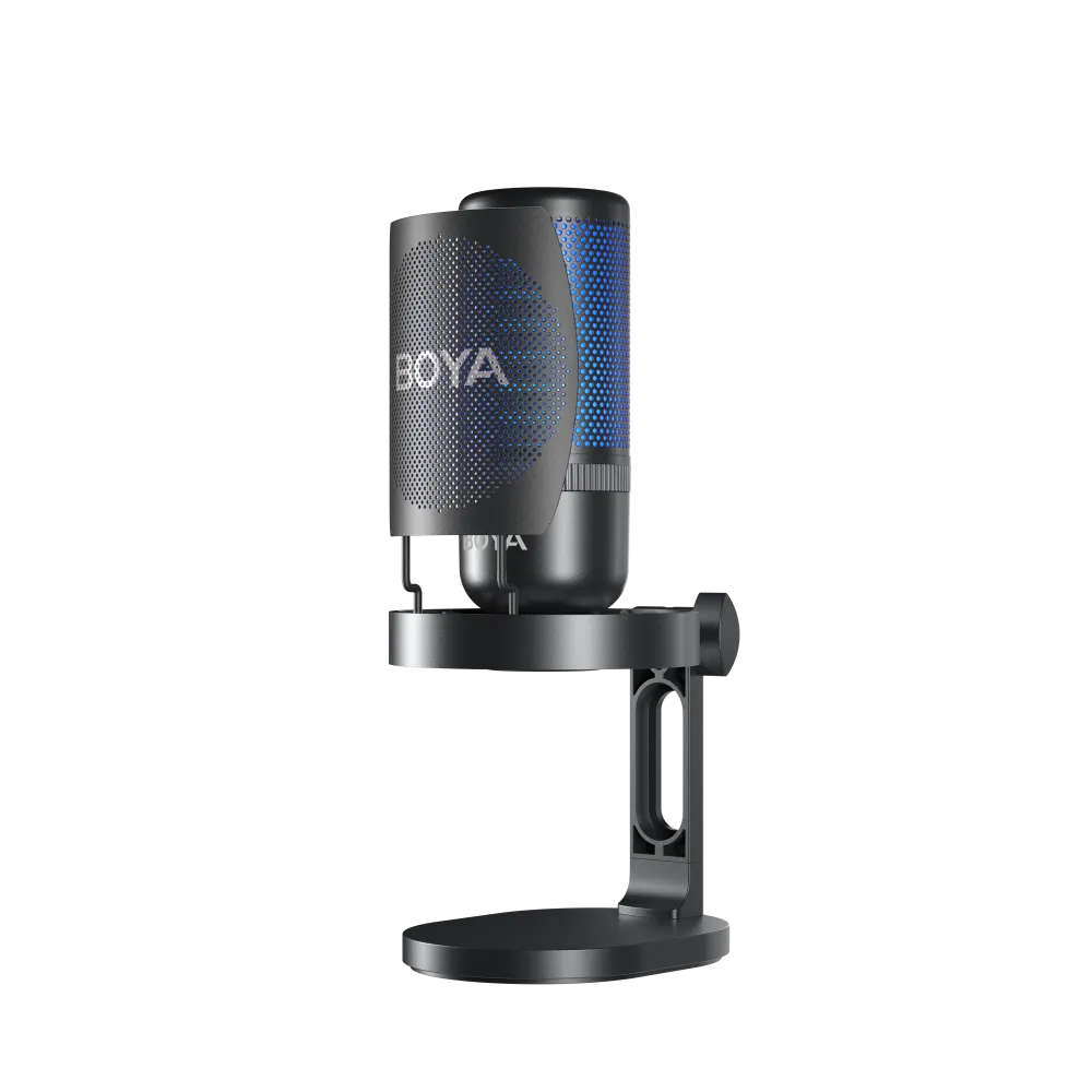 Boya k | Microphone USB du condenseur d'éclairage vibrant