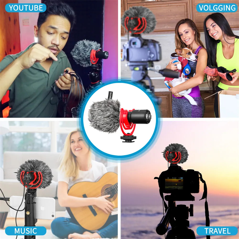 BOYA BY-MM1+ - Shotgun Camera Mic for Vlogging BOYA BY-MM1+ - Shotgun Camera Mic for Vlogging