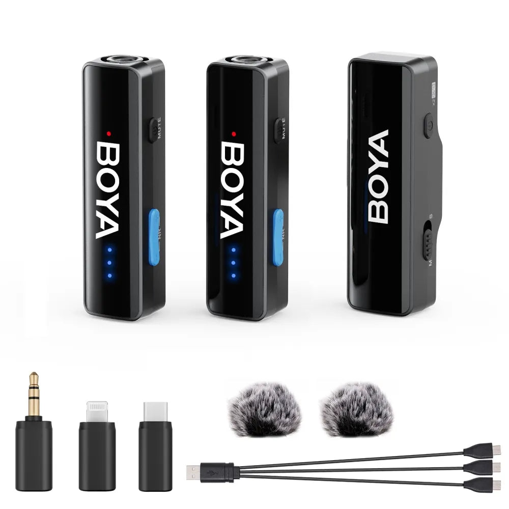 BOYA BOYALINK V2.0 無線 ラベリアマイク2TX+1RX+CC BOYALINK 2