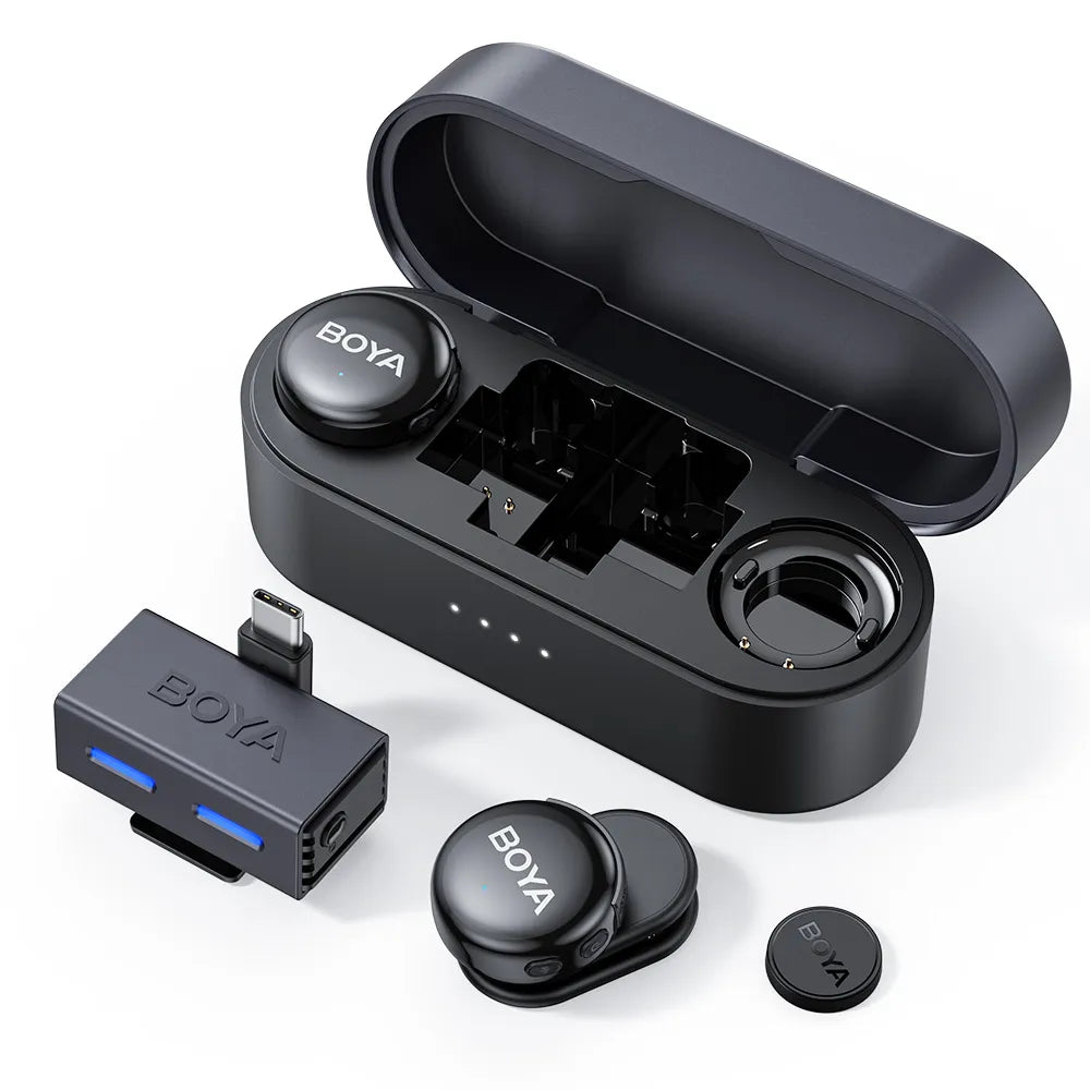BOYALINK 3 - AI-Powered Button-Sized Wireless Microphone BOYALINK 3 - AI-Powered Button-Sized Wireless Microphone