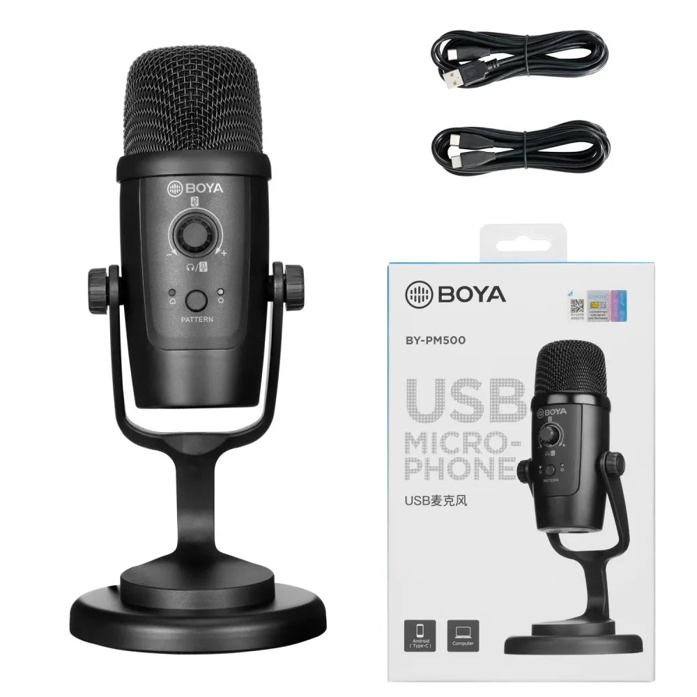 BOYA BY-PM500 USBマイク BY-PM500 | USB Microphone – BOYA