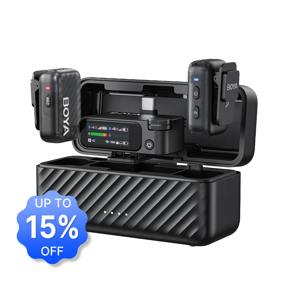 BOYAMIC 2 | World's 1st AI-Powered Mini Wireless Microphone