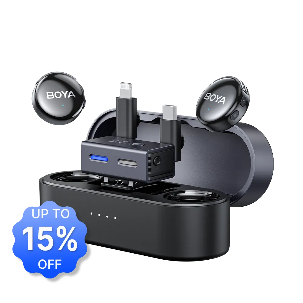 BOYALINK 3 | AI-Powered Button-Sized Wireless Microphone