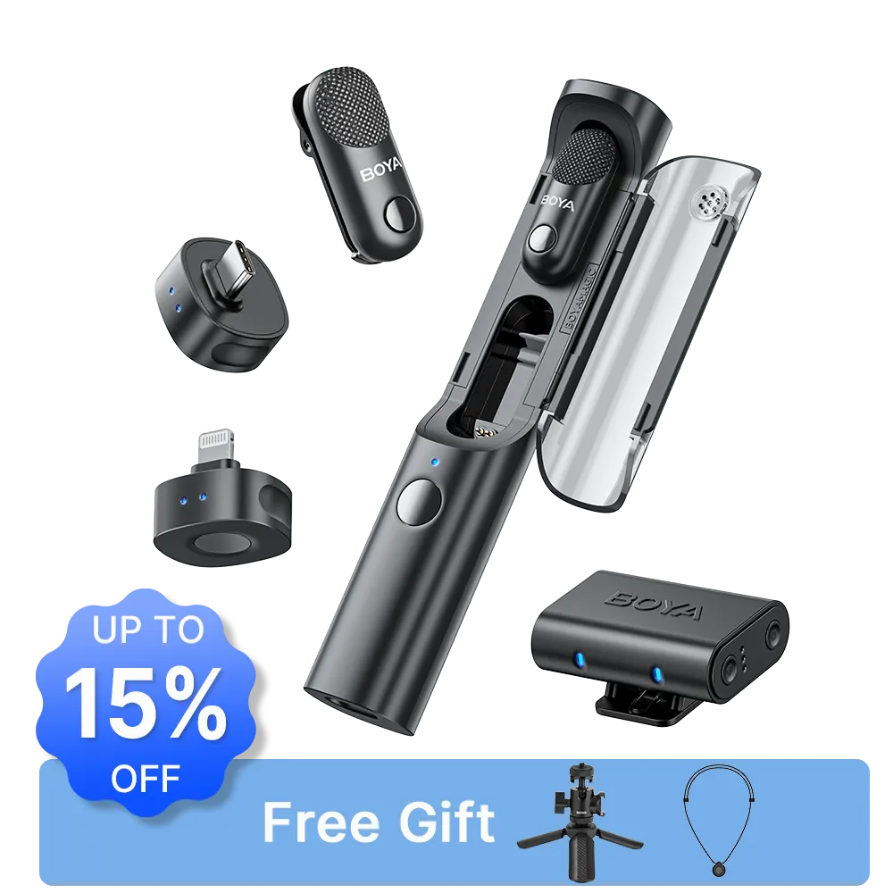 BOYA Magic | World's 1st Al-Powered Transformable Wireless Microphone