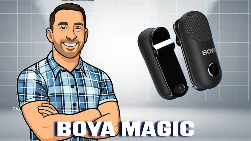 World's 1st AI-Powered Transformable Wireless Mic
