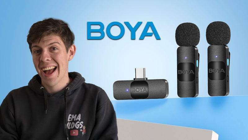 Unboxing & Review Boya BY-V20