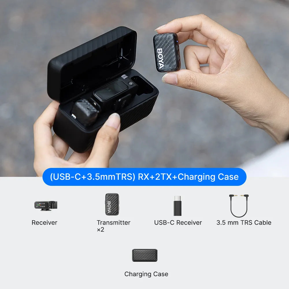 BOYAMIC 2 | World's 1st AI-Powered Mini Wireless Microphone