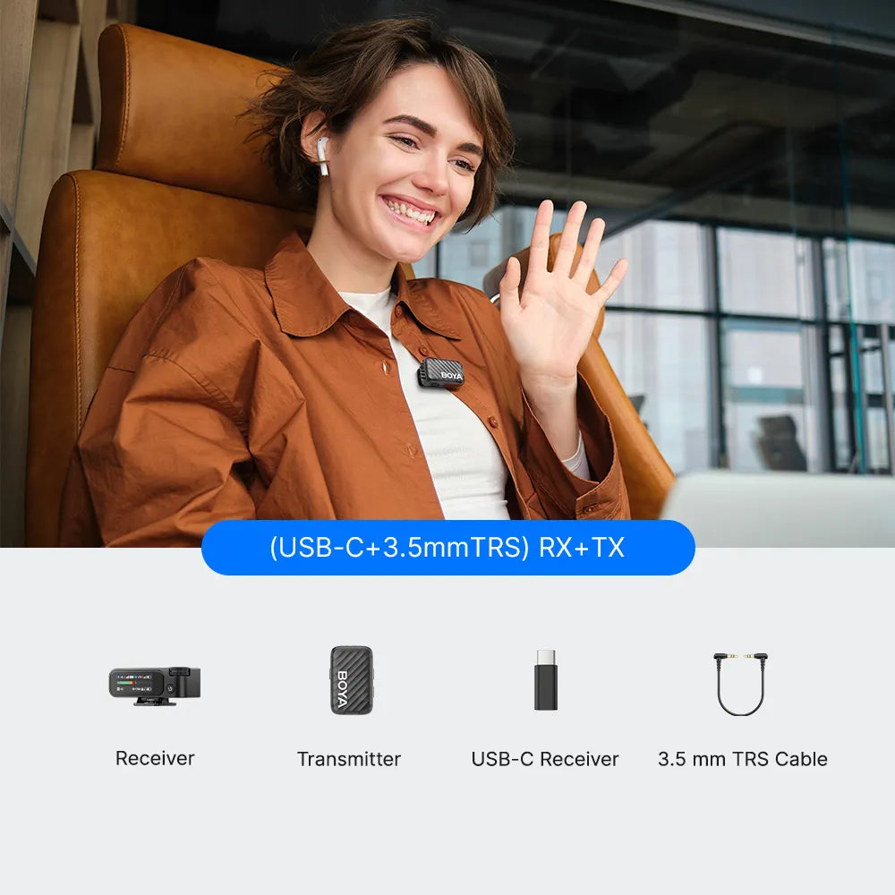 BOYAMIC 2 | World's 1st AI-Powered Mini Wireless Microphone