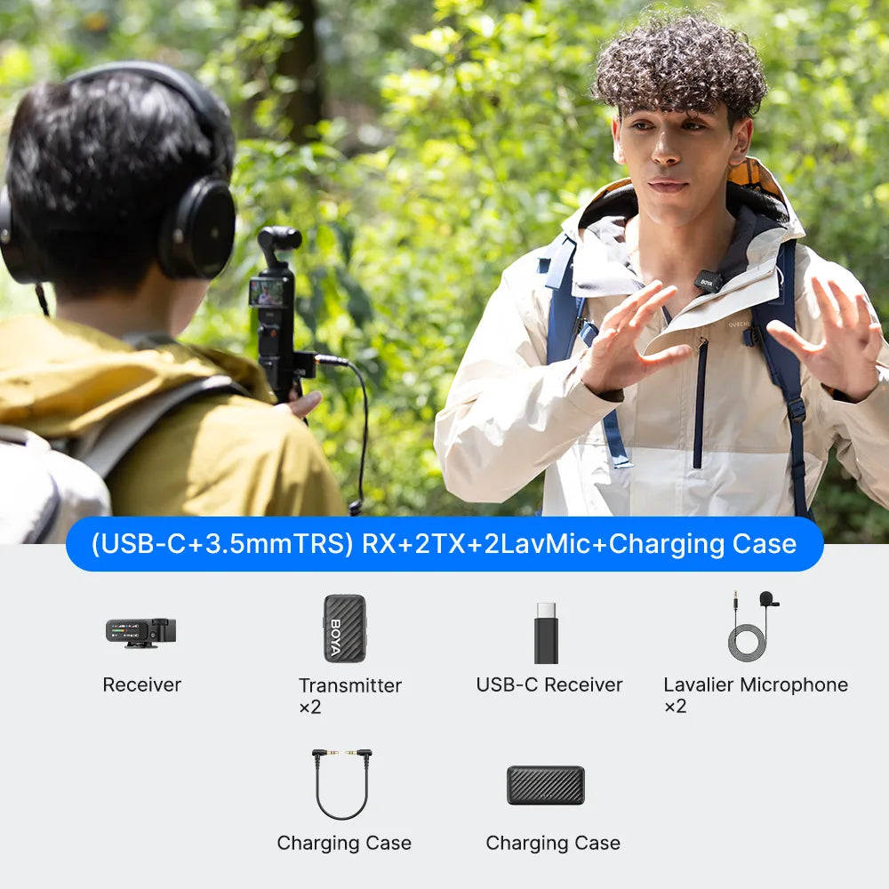 BOYAMIC 2 | World's 1st AI-Powered Mini Wireless Microphone