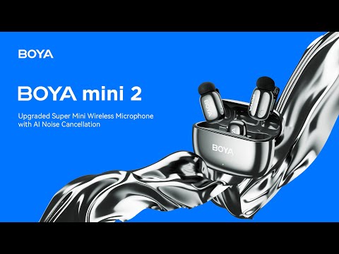 Boya Mini2 マイク Microfone Lavalier Boya Mini 2 USB-C para Android/iOS/PC Ai